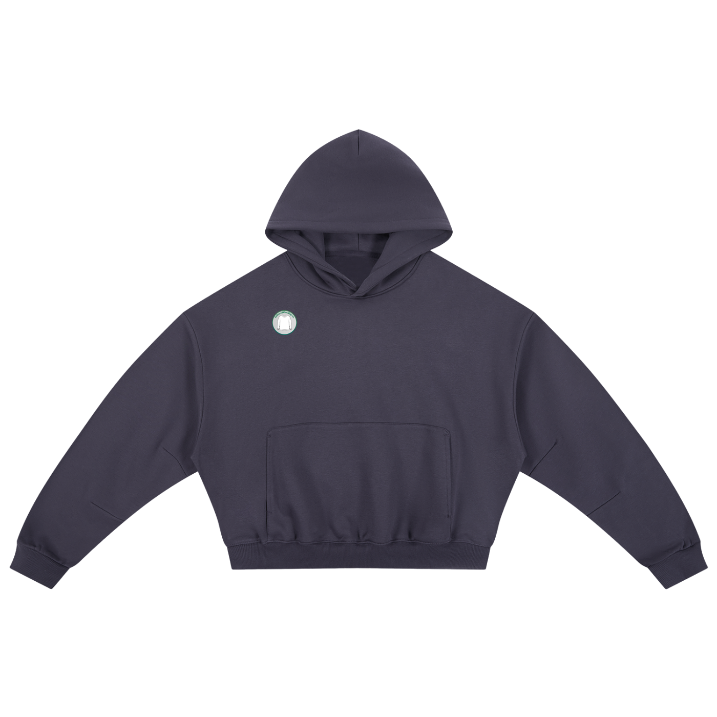 Essential Boxy Darted Sleeve Hoodie