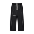 Contrast-Stitched Fleece Sweatpants